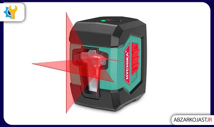 بهترین مدل اقتصادی تراز لیزری: Hychika 50-Foot Cross-Line Laser Level